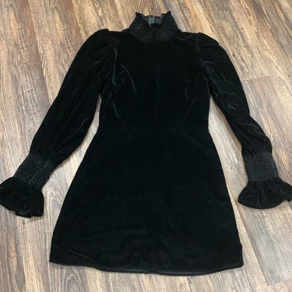 Zara Velour Dress - Picture 4 of 4